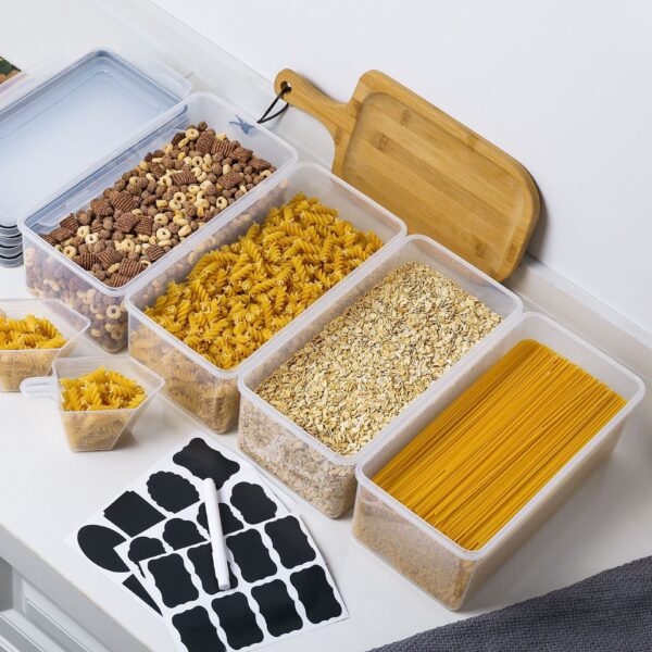 3.2L 4-PIECE PLASTIC STORAGE BOWL - Image 2