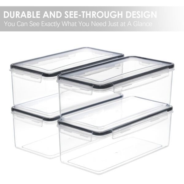 3.2L 4-PIECE PLASTIC STORAGE BOWL - Image 3