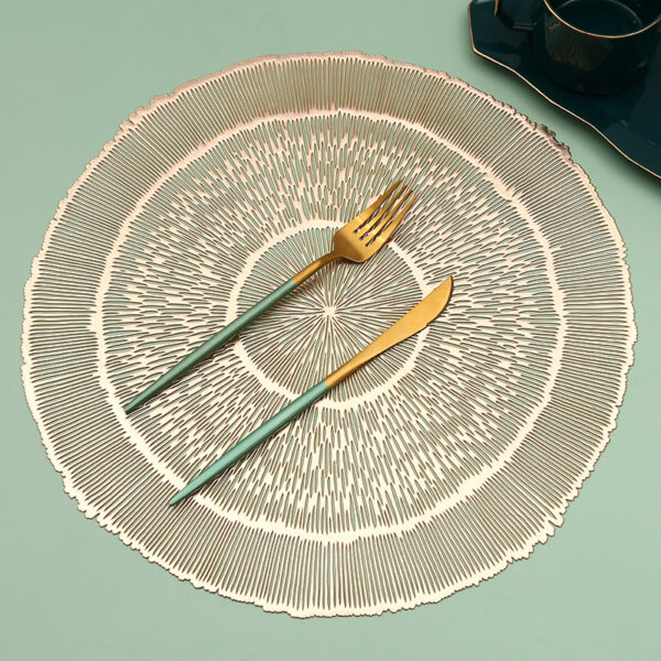 ROUND PLACEMAT SPIRAL (SET OF 6) - Image 2