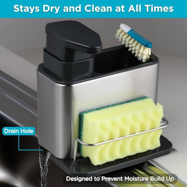 STAINLESS STEEL STORAGE RACK SINK TIDY - Image 2