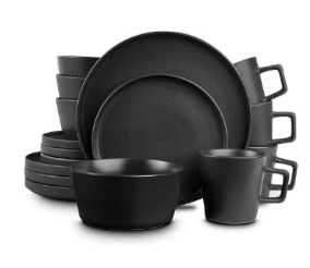 16PCS STONEWARE DINNER SET