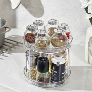 DOUBLE LAYER ACRYLIC LAZY SUSAN
