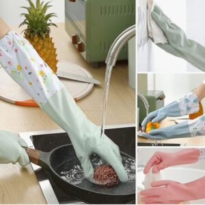 HOUSEWORK GLOVES WITH DRAWSTRING
