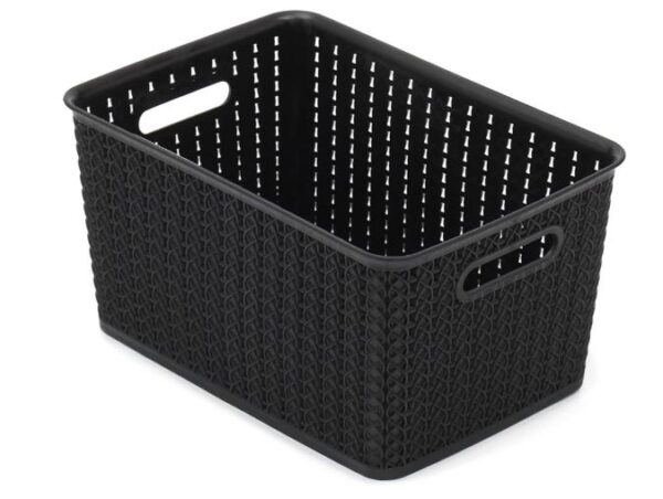 PLASTIC WOVEN BASKET - Image 2