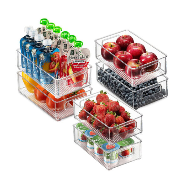3-PIECE ACRYLIC FRIDGE STORAGE - Image 2