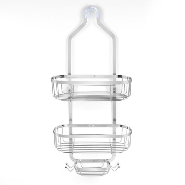 HANGING STORAGE SHELF (SILVER)