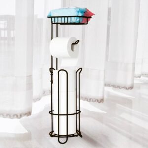 BINCA BATHROOM TISSUE HOLDER (BLACK)