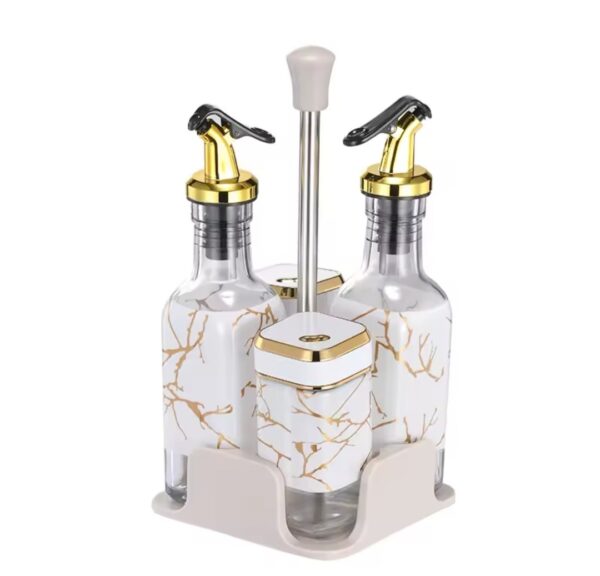 CONDIMENT SET (WHITE)