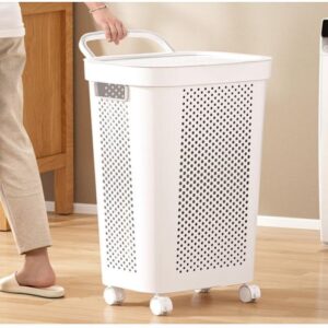 LAUNDRY BIN WITH WHEELS