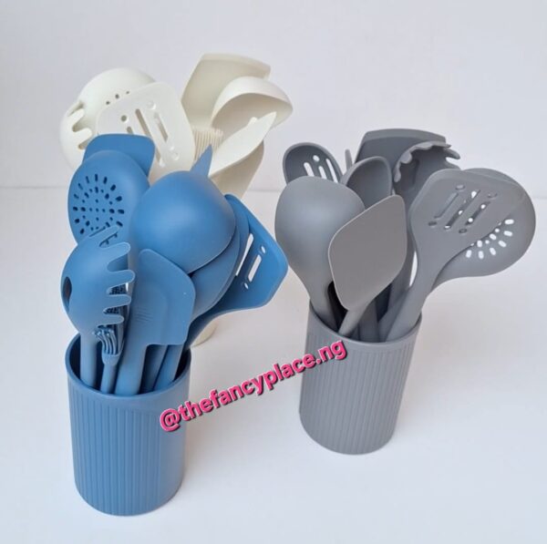 11 PCS FULL SILICON SPOON SET - Image 3