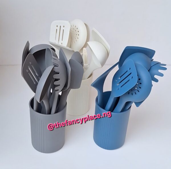 11 PCS FULL SILICON SPOON SET - Image 5