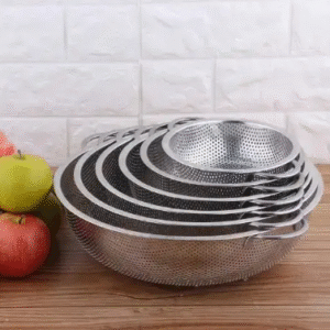 6-PIECE IMPERIAL STAINLESS SIEVE SET