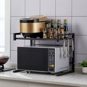 SINGLE LAYER EXPANDABLE MICROWAVE RACK