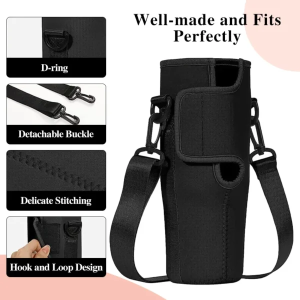 INSULATED TUMBLER POUCH WITH STRAP - Image 7