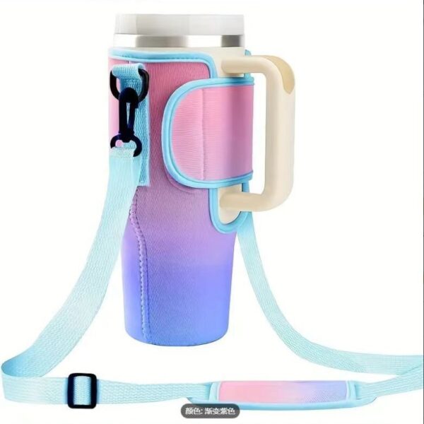 INSULATED TUMBLER POUCH WITH STRAP - Image 4
