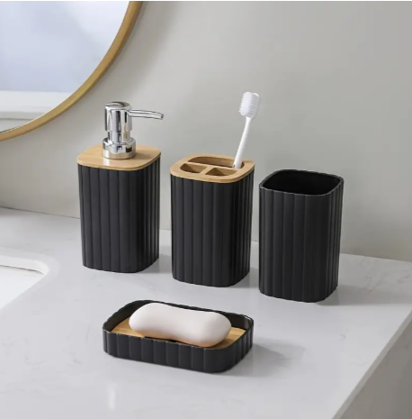 4 PCS BATHROOM SET