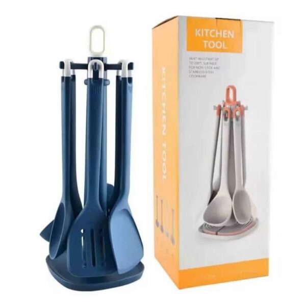 6 PCS FULL SILICON SPOON SET - Image 3