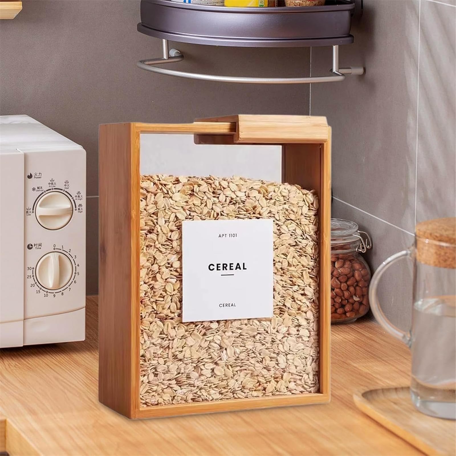 BAMBOO CEREAL CONTAINER