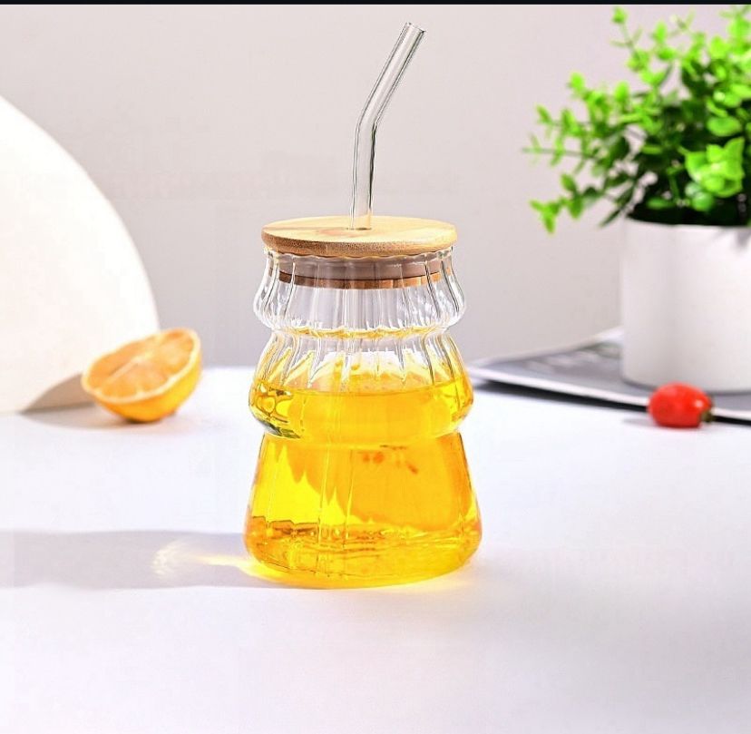 BAMBOO LID DRIPPING JUICE CUP
