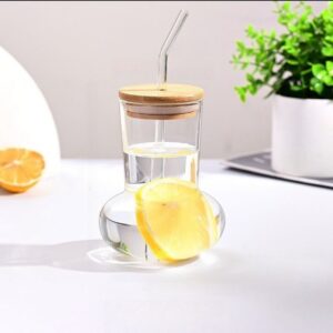 BAMBOO LID HIPPY JUICE CUP