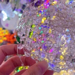 10 METERS TRANSPARENT BEAD WIRE LIGHT