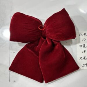 COTTON FILLED CHRISTMAS BOW (29CM by 36CM)