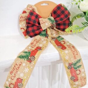 MUTILAYERED CHRISTMAS BOW (20 CM by 40CM)