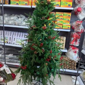 PVC PE DECOR PINE CHRISTMAS TREE (6FT)