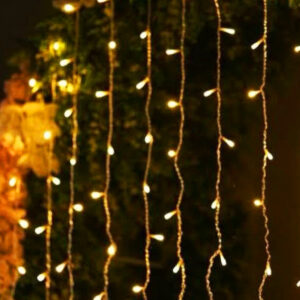 TRANSPARENT BEAD CURTAIN LIGHT