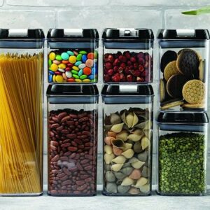 7-PIECE ACRYLIC FOOD STORAGE CONTAINER SET