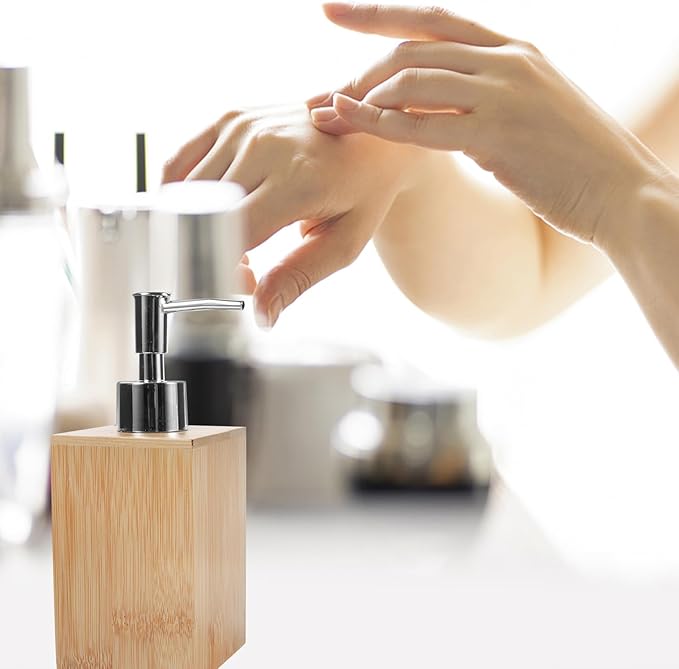 BAMBOO HANDWASH PUMP BOTTLE - Image 4
