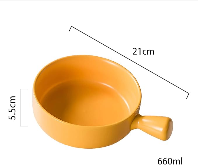 CERAMIC SOUP BOWL WITH HANDLE - Image 2