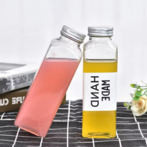 NARROW SQUARE JUICE PET BOTTLE