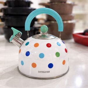 2.5L SHANGZHER POLKADOT WHISTLING KETTLE