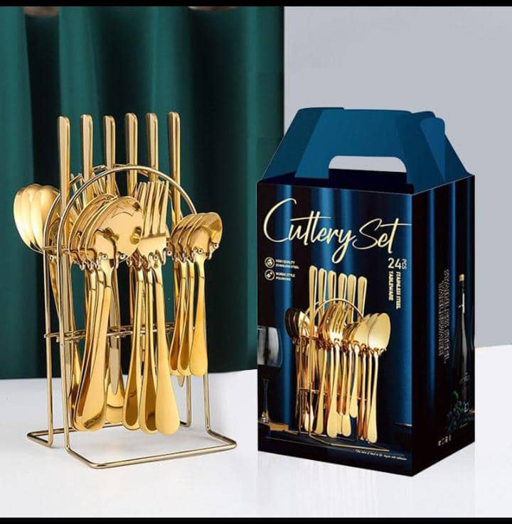 24PCS WELLDON CUTLERY SET