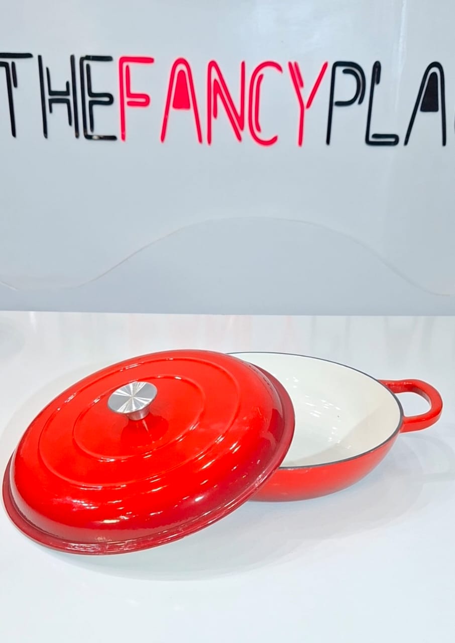 30CM CAST IRON COOKWARE - Image 4