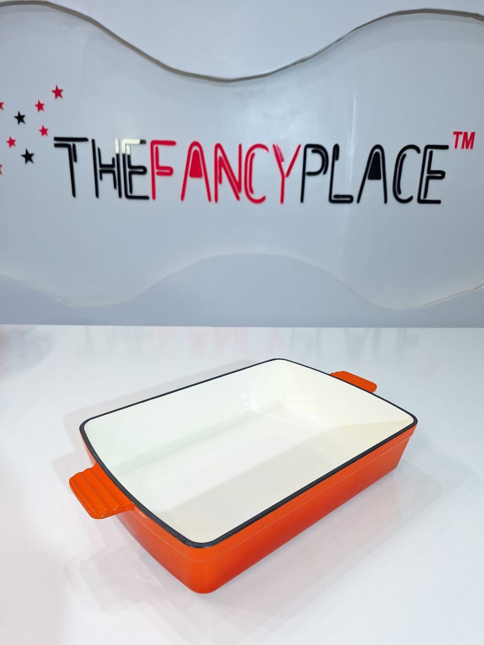 33CM CAST IRON BAKING TRAY