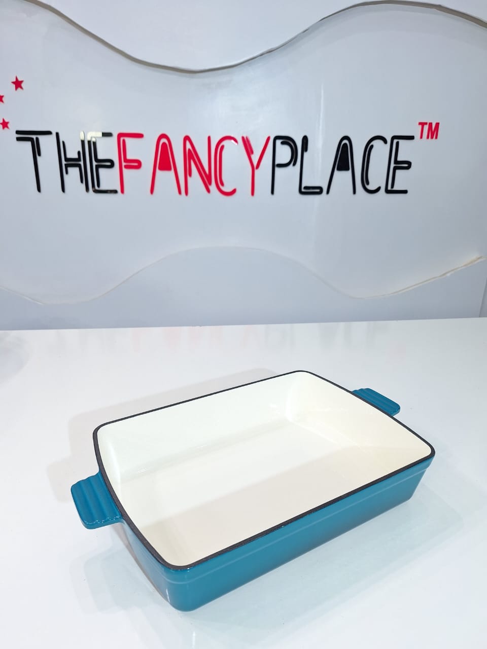33CM CAST IRON BAKING TRAY - Image 3