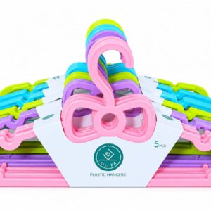 5-PIECE PLASTIC HANGER